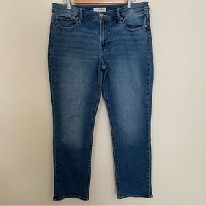 Lucky mid rise straight leg jeans 14/32